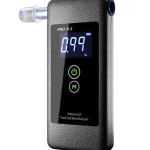 Alkomat PRO x-5 z platynowym sensorem marki AlcoFind + kalibracje