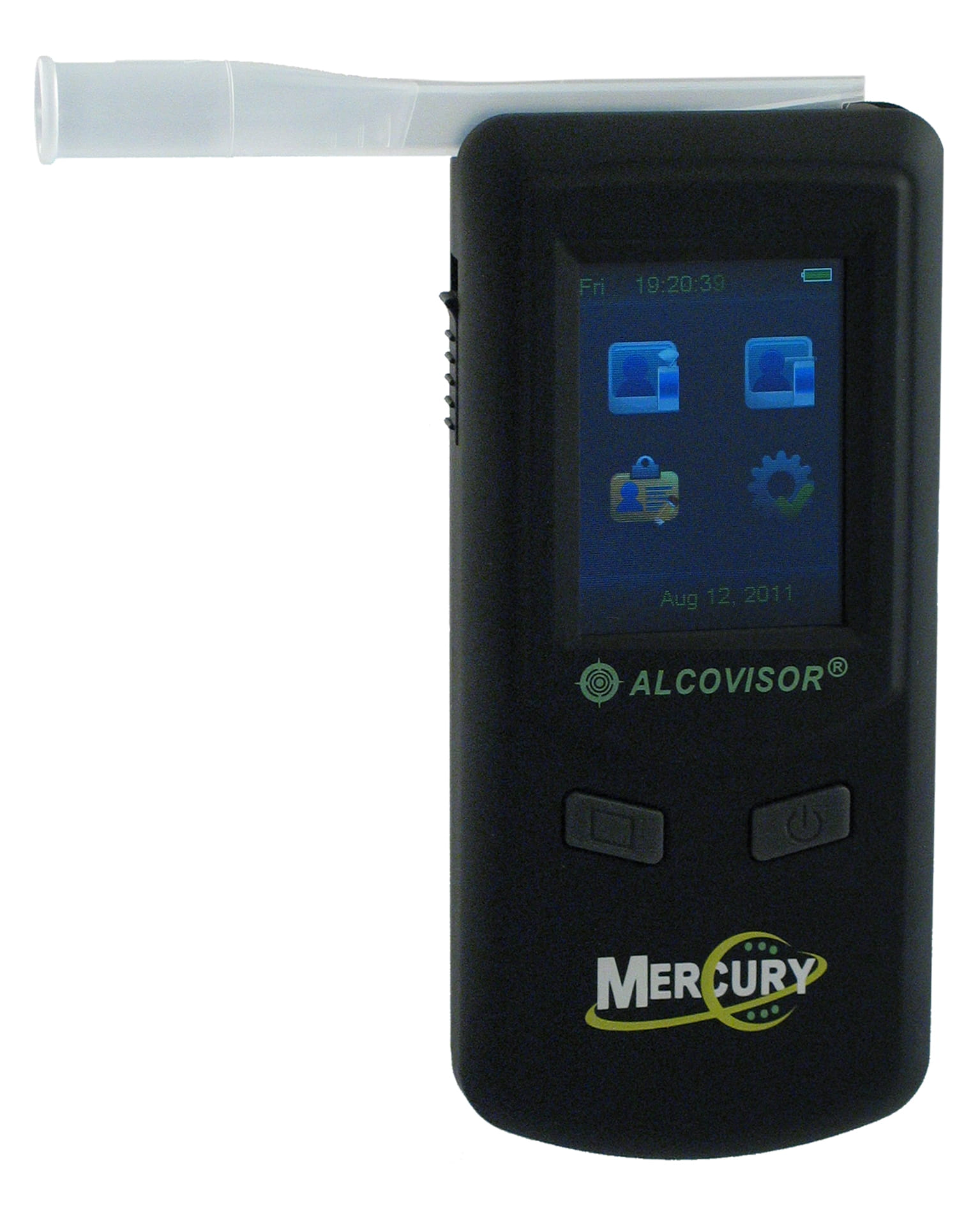 Alkomat Alcovisor Mercury z drukarką - zestaw dowodowy
